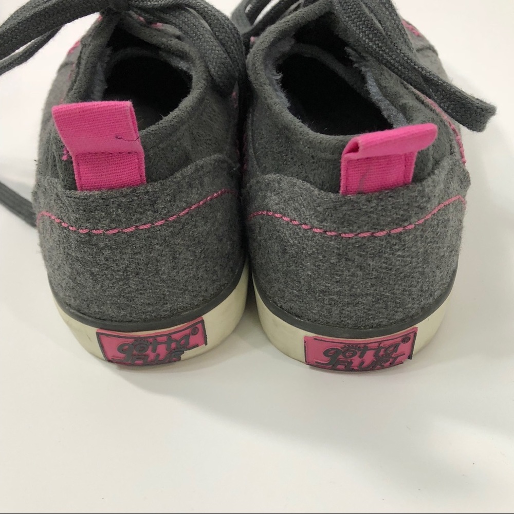 gotta Flurt Flannel Sneakers Size 8.5 - Picture 3 of 5